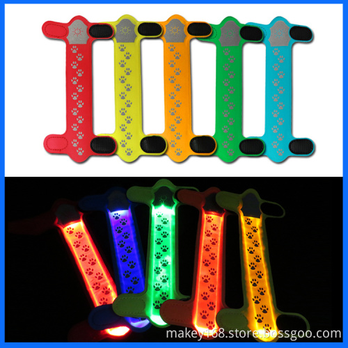 Led Blinking Safety Light For Dog Collar Band
